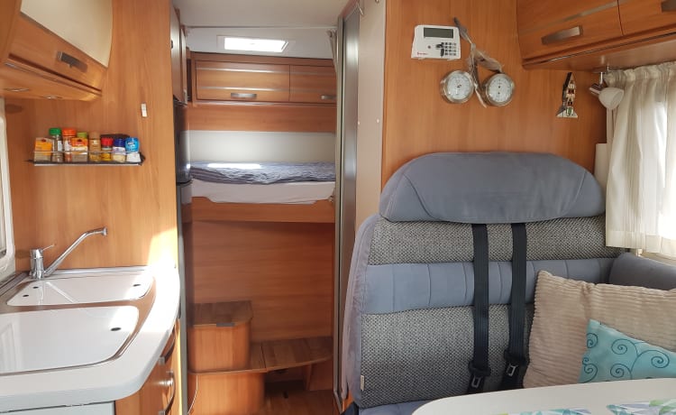 Dopey – Compacte, zelfvoorzienende, luxe Hymer