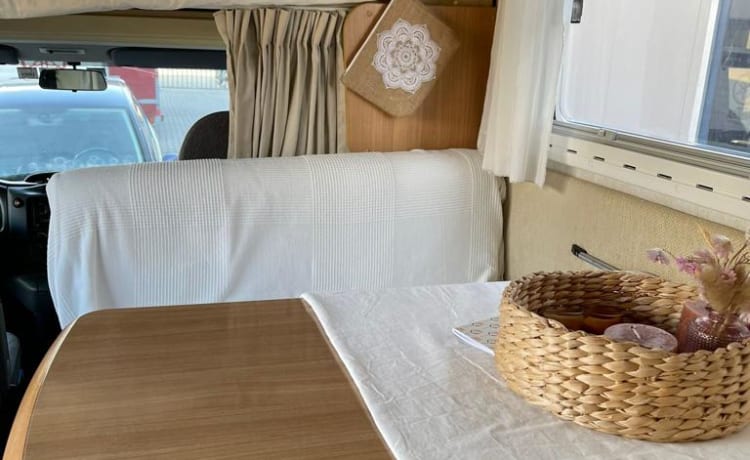 Onze supergezellige camper! – Belle Ford Rimor 678 spacieuse pour 6 personnes