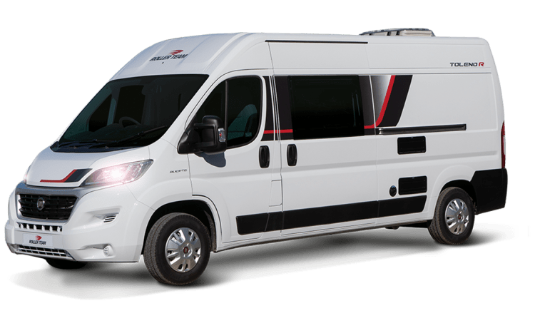 Boris – Camper moderno di lusso con 4 posti letto Roller Team 2023