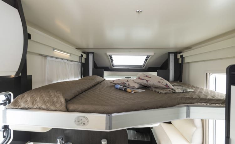 The Rolling Dream – Volledig nieuwe mobilhome, Ford Kronos 284TL (automaat!)