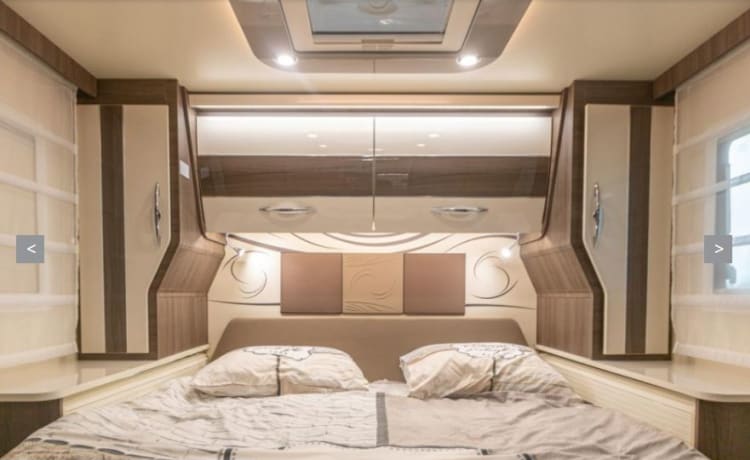 Horvathshouseonwheels – LUXURY Family Mobilhome con 5 posti letto completi!