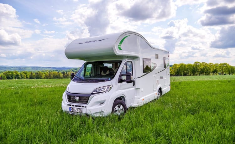 enjoycamper4 – FORSTER A699 DB ALKOVEN 6 PERSONEN IDEAL FÜR FAMILIEN