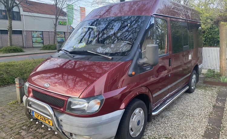 2 pers. kampeerbus – 2p Ford Wohnmobil aus dem Jahr 2003