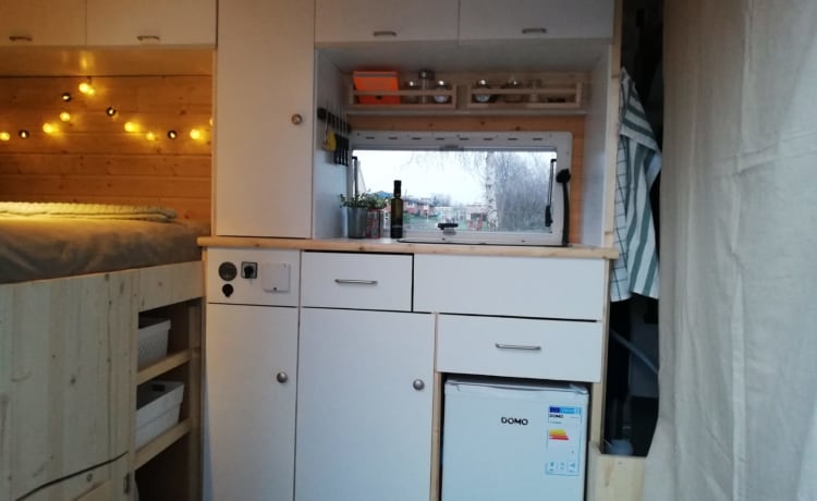 Willy – Eigen gebouwde Fiat Ducato camper