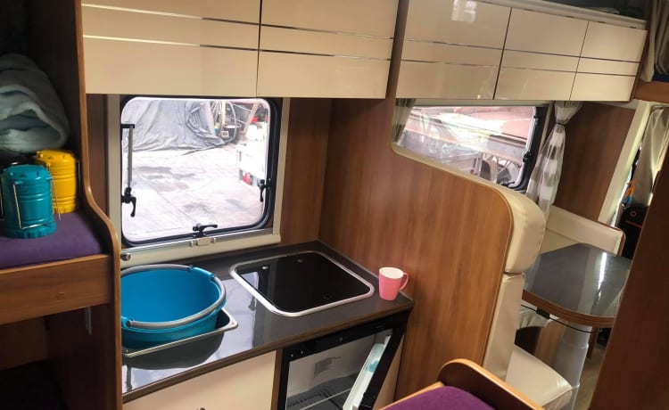 Mobil-home familial récent all-inn