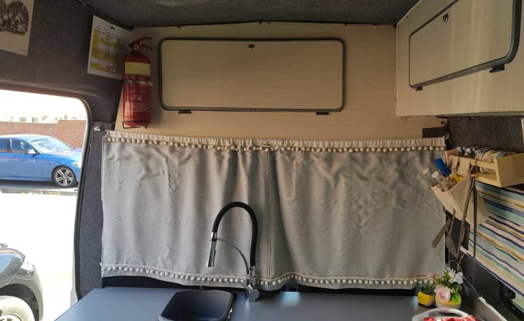 Noxolo ......"Lady of Peace" – 2/3 berth Versatile Campervan. Our Roadside room with a view.