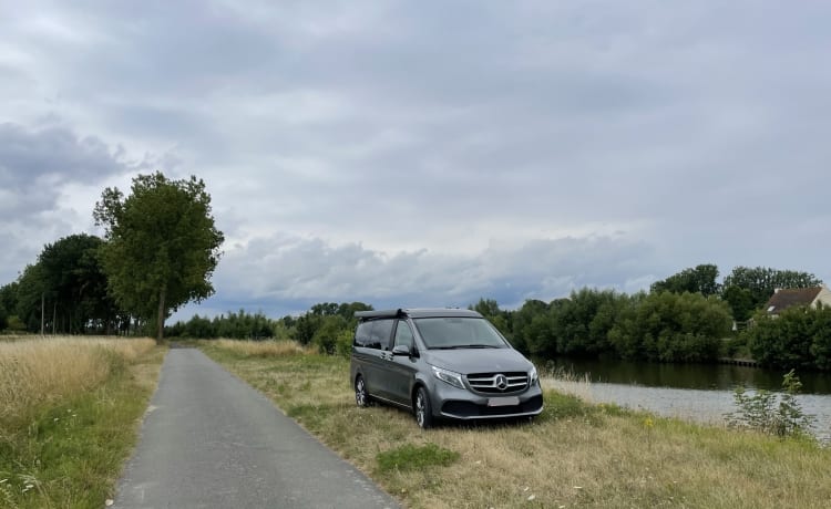 Nieuwe Luxe Mercedes Marco Polo '22 voor 4 personen