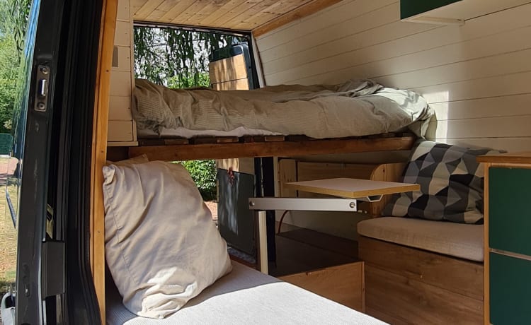 't buske! – Pratico camper multifunzionale per 2 persone