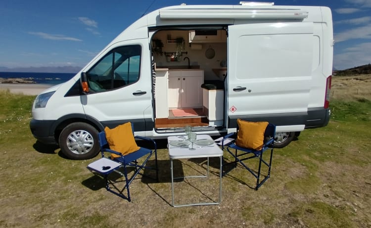 Morag McSporran – Camping-car NC500 ultime pour 2 personnes