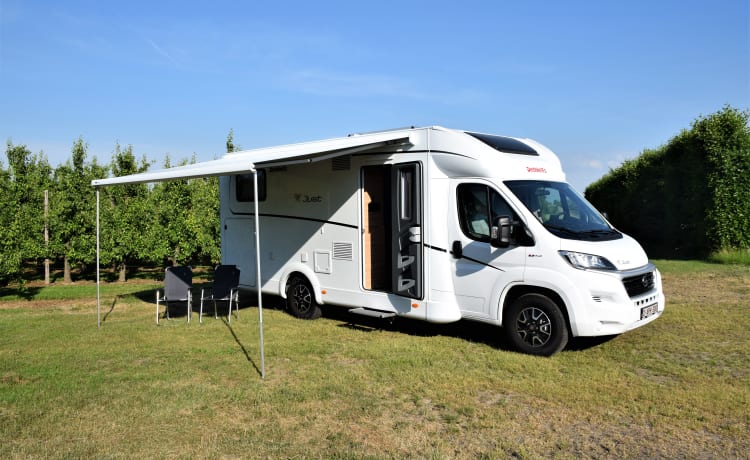 DUIN – Dethleffs Just 90 T7052 EBL Manual transmission | 2021 | 4 people