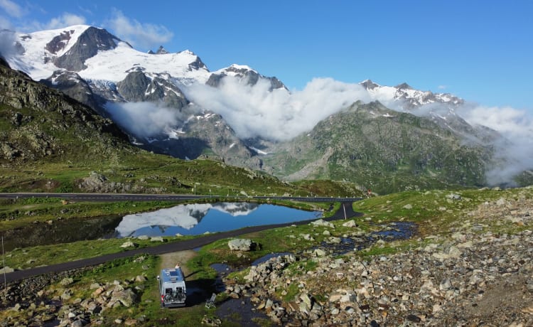 Igor – Camping-car Pössl/Clever robuste 2+1p hors réseau