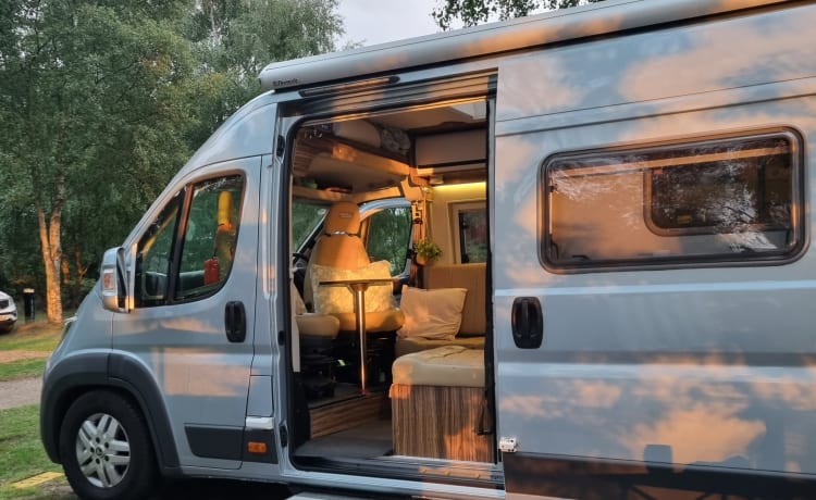 Jill – Stunning 4 berth family van. Fixed bunks!