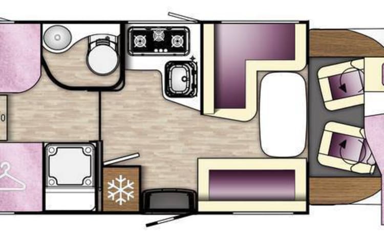 2021 *Full Option* Benimar Cocoon 463 con AUTOMATICO