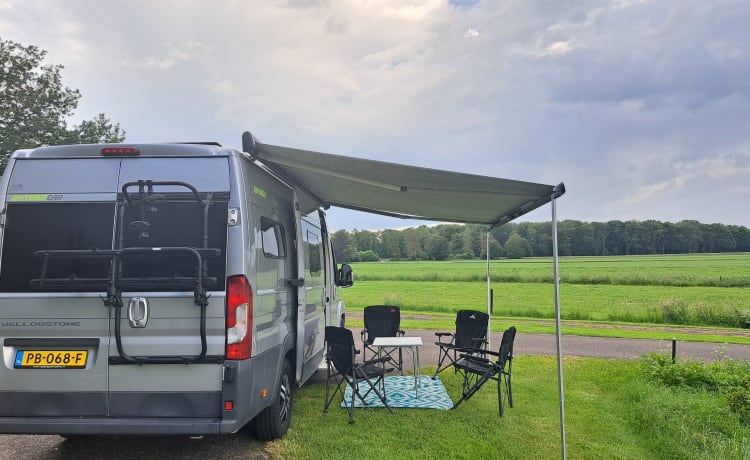 Hymer buscamper 4 persoons