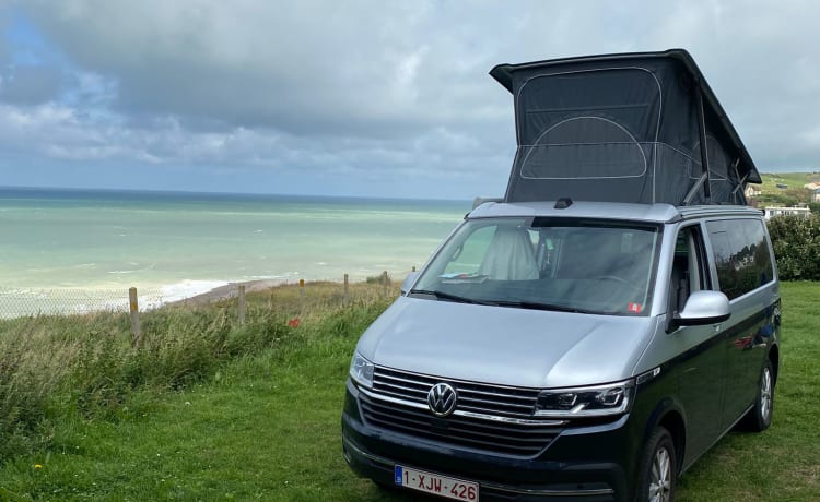 VW California T6.1 Ocean - Grijs/Blauw - Automaat