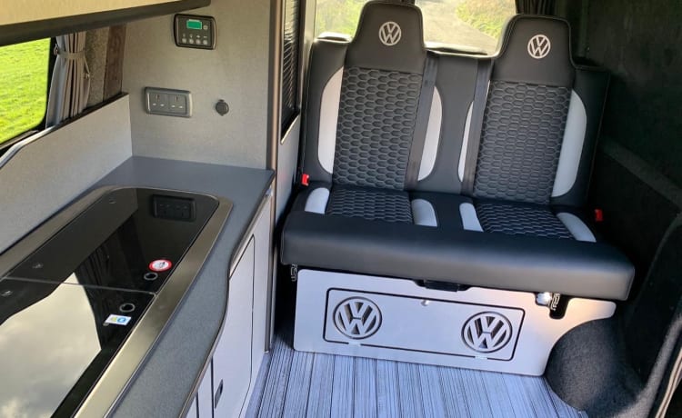 4-persoons Volkswagenbus uit 2016