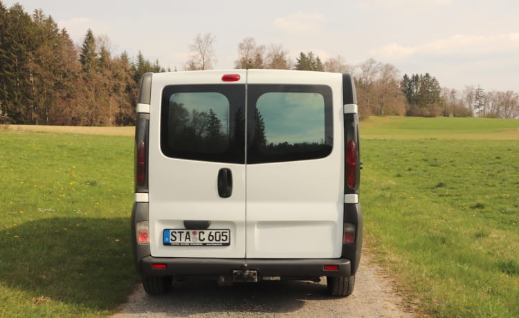 VivaSta – Opel Vivaro voor twee - met extra verwarming en volledige uitrusting