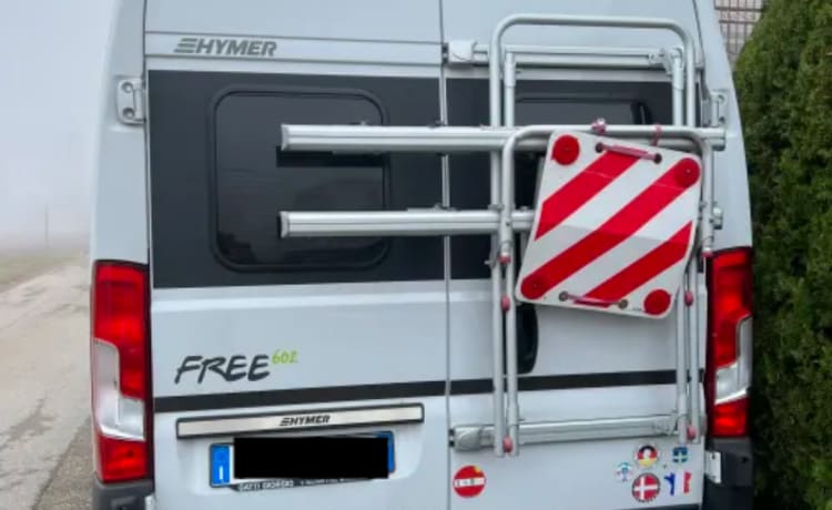 myrunvan – Bestelwagen HYMER FREE600 4 zitplaatsen