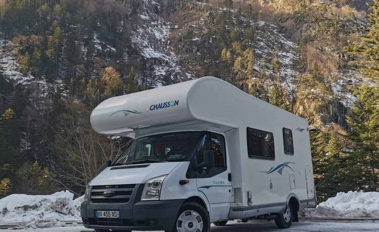 FLASH – FAMILY MOTORHOME 6 PLACES