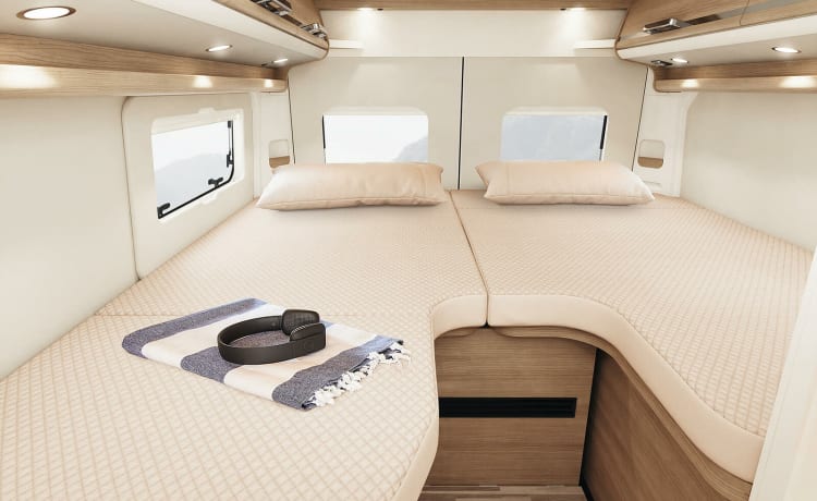 "Sjoppie " – Luxe Camper Van  te huur: Malibu 600 LE