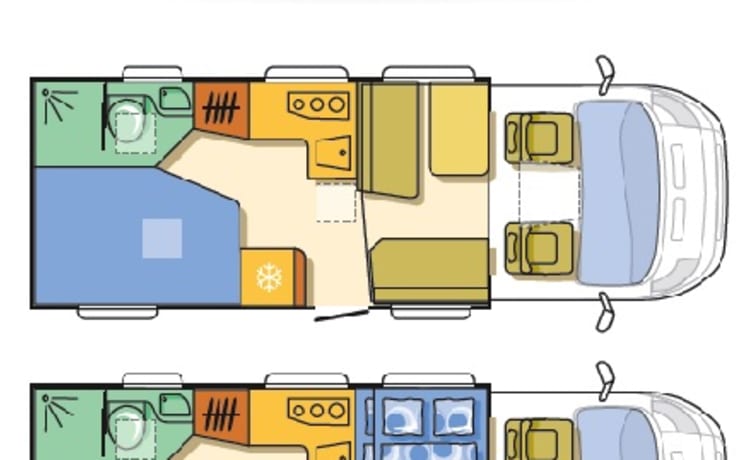 Fiat Ducato Multijet 130HP Adria Matrix M 650 F completissimo