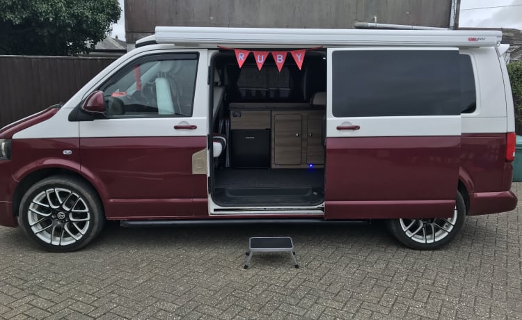 Ruby  – 4 berth Volkswagen campervan from 2012