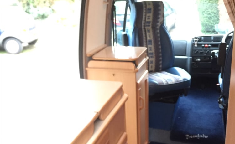 Turbo Colin – 2 berth Fiat Ducato 'Dreamfinder' campervan