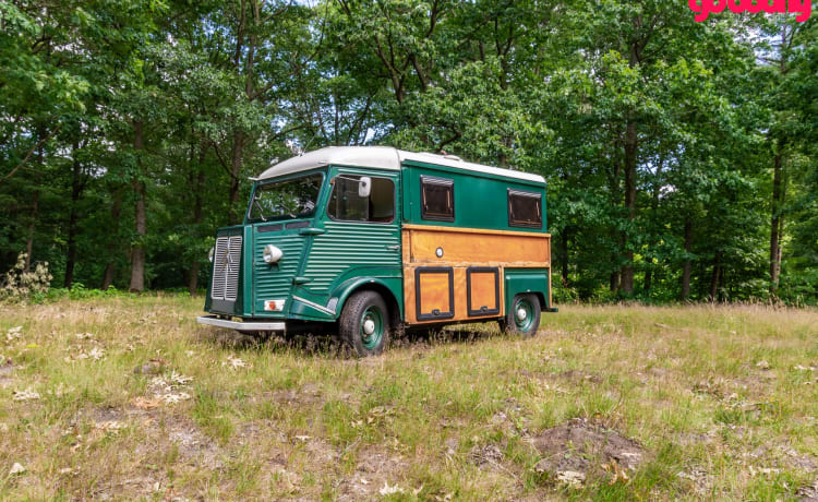 Woody – Klassieke Citroen HY 1976 buscamper