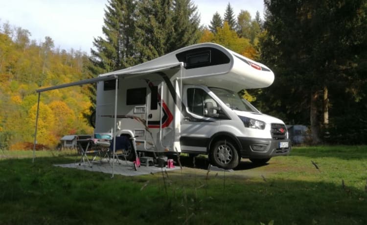 Kämmi – short compact mobile home for 2-4 people