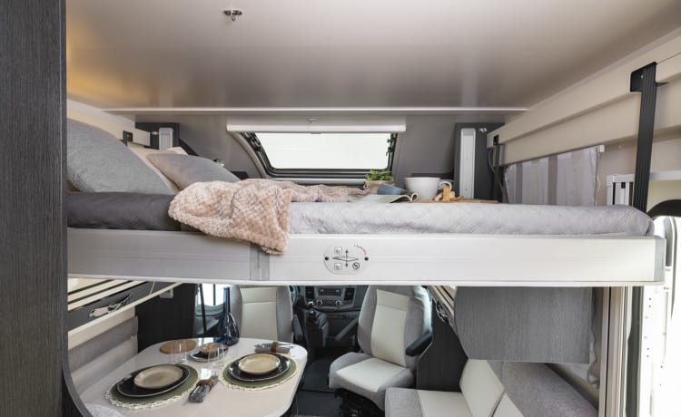 Splinternieuwe (2023) Performance automaat 170pk - WIFI - Ready to camp