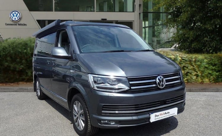 4 berth Volkswagen campervan from 2019