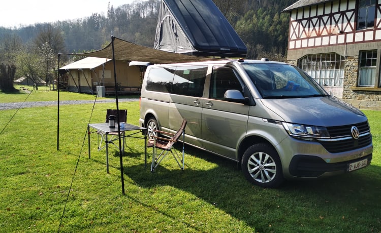 Confortable Volkswagen T6.1 personnalisé (automatique !)