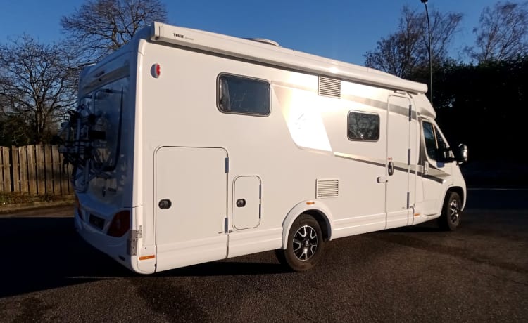 Fully furnished 2p Knaus 650MEG2 2019, length beds