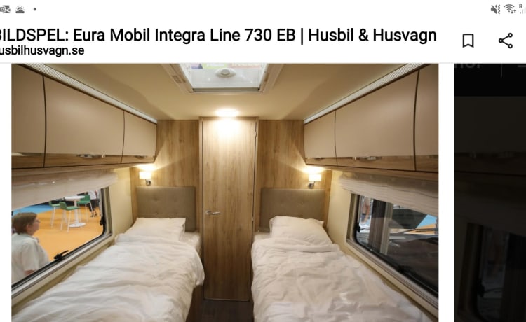 Route 66 – ***** Luxe Eura Mobil Integraal 730 EB    BWJ 2018