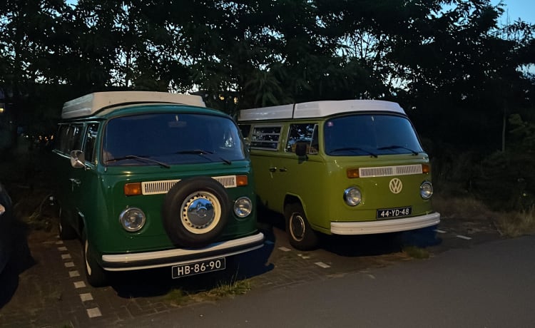 Charming Volkswagen T2 camper van from 1974