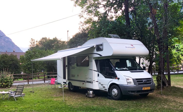 ⭐ Magnifique camping-car familial de luxe ⭐ Peut encore être réservé en mai et juillet ! 