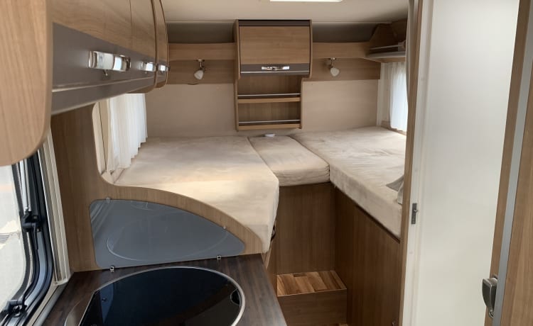 Hymer – Goed uitgeruste integraal mobilhome