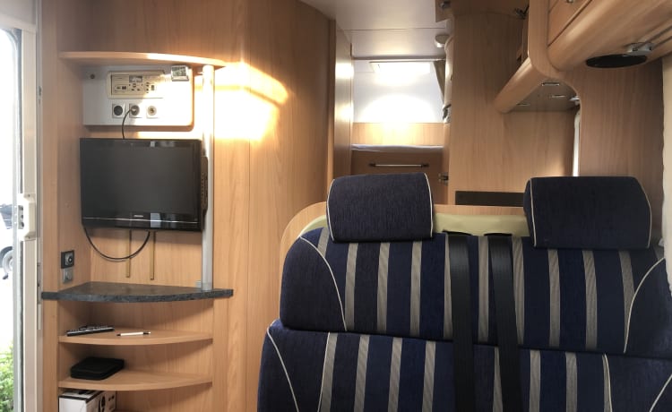 Burstner levanto – Beautiful Fiat Ducato (3.0l 160HP) Burstner Levanto alcove year of construction 2007