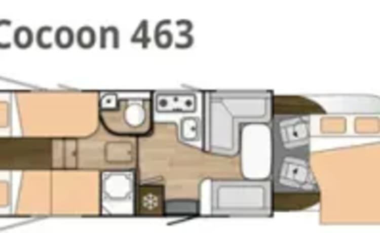cocoon 463 – 5p Benimar luxury mobile home 2022