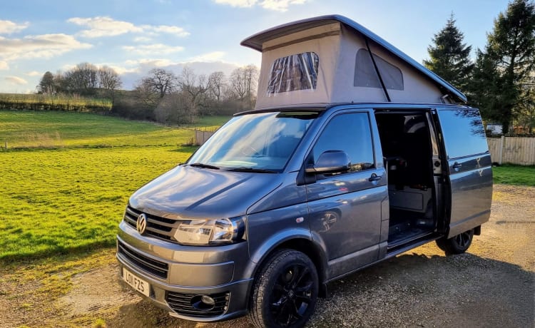 4 berth T5 Volkswagen campervan 