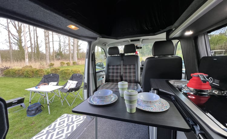 Billy – Onze prachtige fonkelende campervan