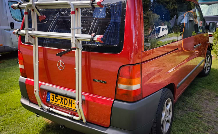 4p Mercedes-Benz Marco Polo camper met Westfalia interieur