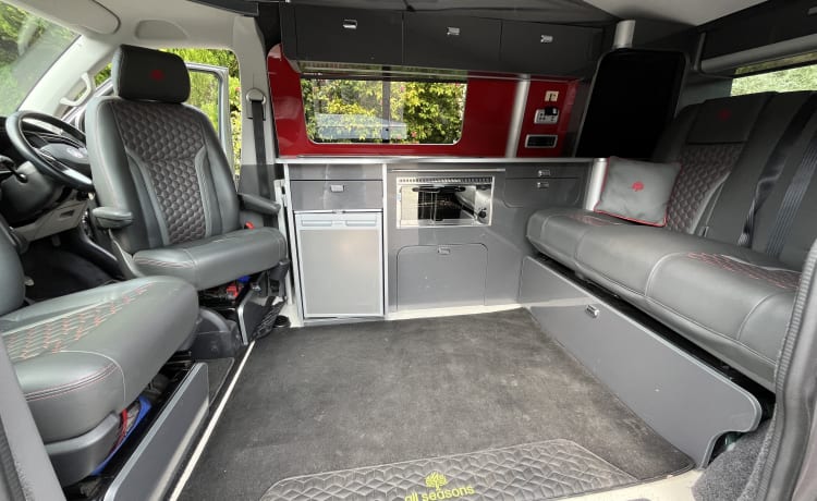 4 berth Volkswagen campervan from 2021