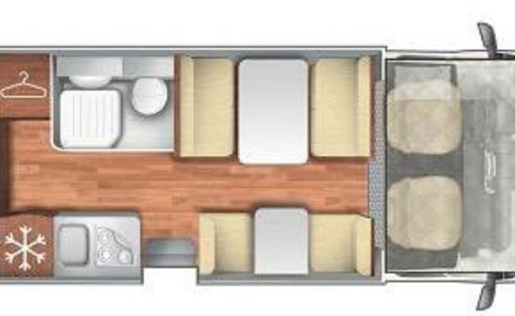 6p Roller Team Kronos 277M Performance Plus Alcove from 2023