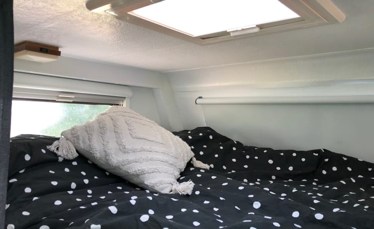 Frankie – Vintage Mitsubishi L300 - Camping mit diesem schönen kleinen Haus auf Rädern