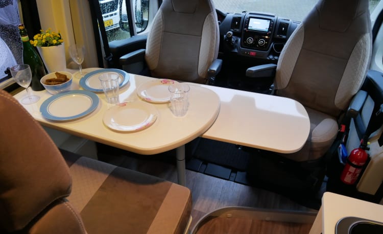 Chausson4, 4 couchages- 4 places, Lit superposé !