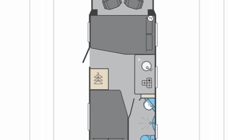 Valerie – 4 Berth Swift, completamente assicurato