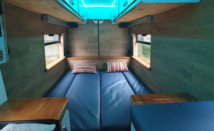 Woodie – Mooie camper met 3 slaapplaatsen 