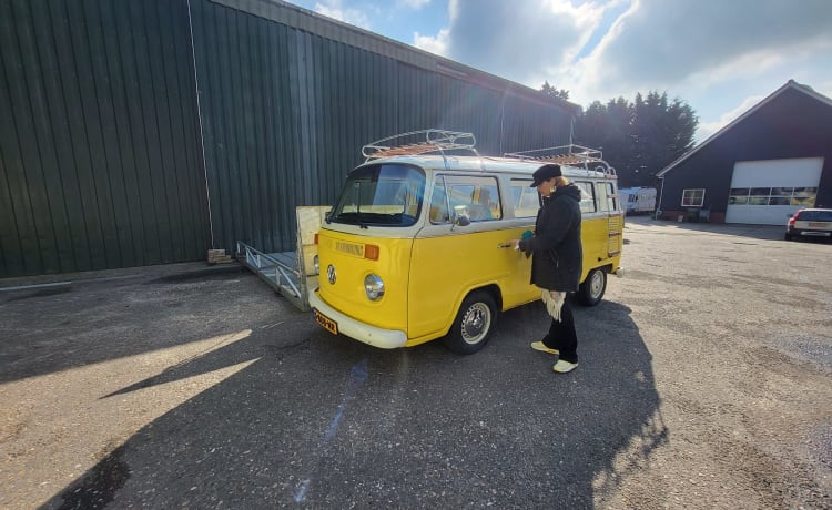 2p Volkswagen campervan from 1979