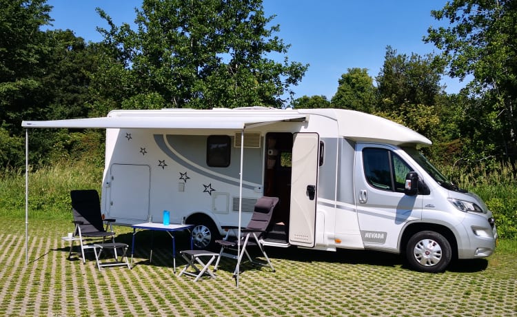 5 Sterren Camper – Mobilvetta semi-intégrale de 2016